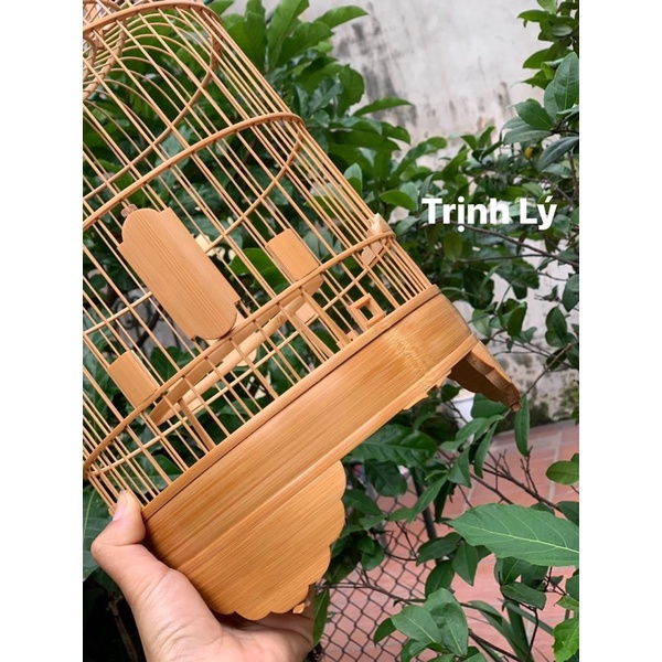 Lồng KHUYÊN TRƠN chân lá đề Cao cấp