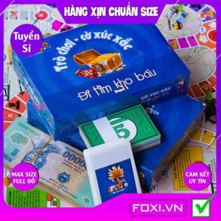 Board game-Đi tìm kho báu phần 1-Foxi-trò chơi gia đình tương tác phát triển tư duy trí tưởng tượng và vui nhộn