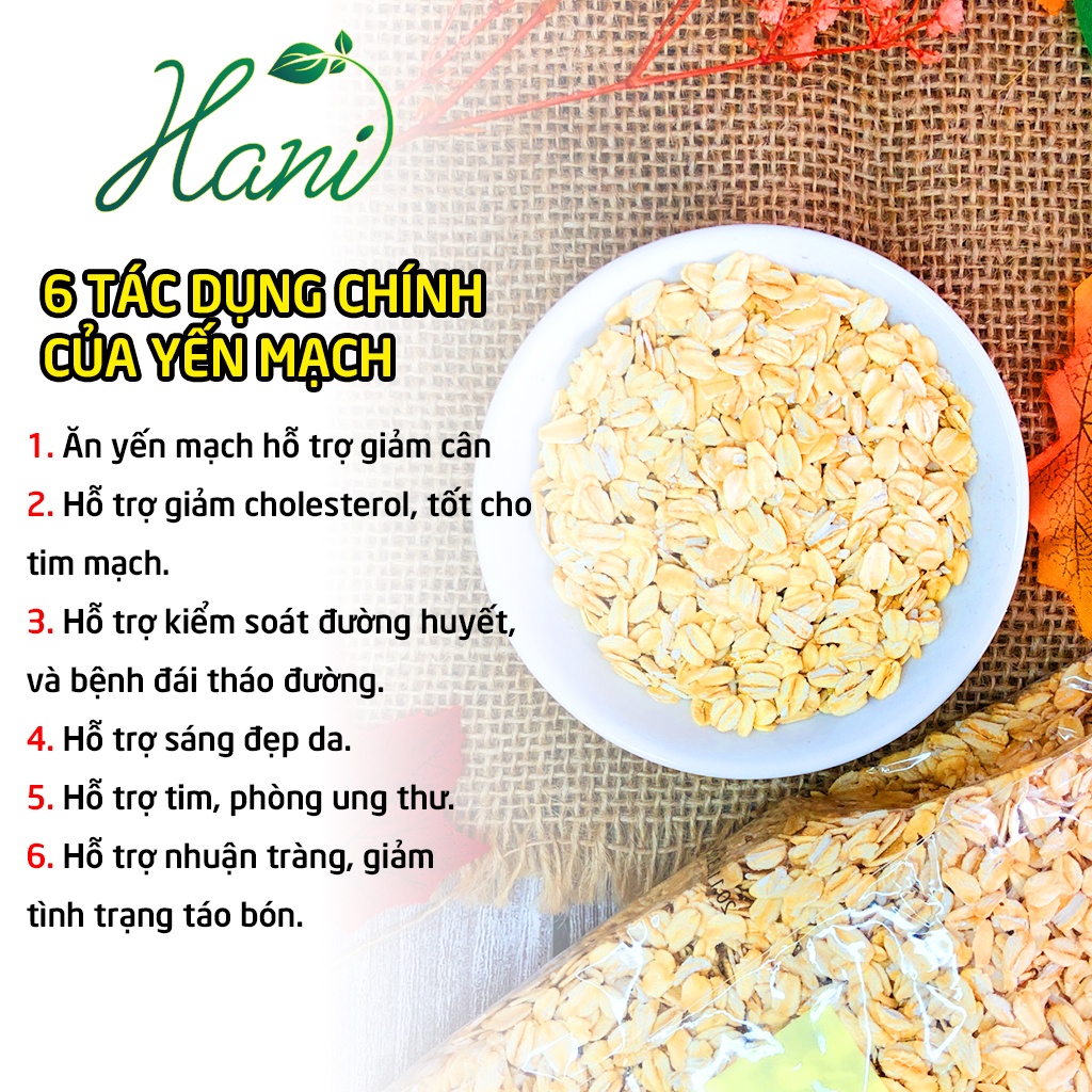 Yến Mạch Đức Alnatura Hafer Flocken 500g date mới ✔️ HANI FOOD