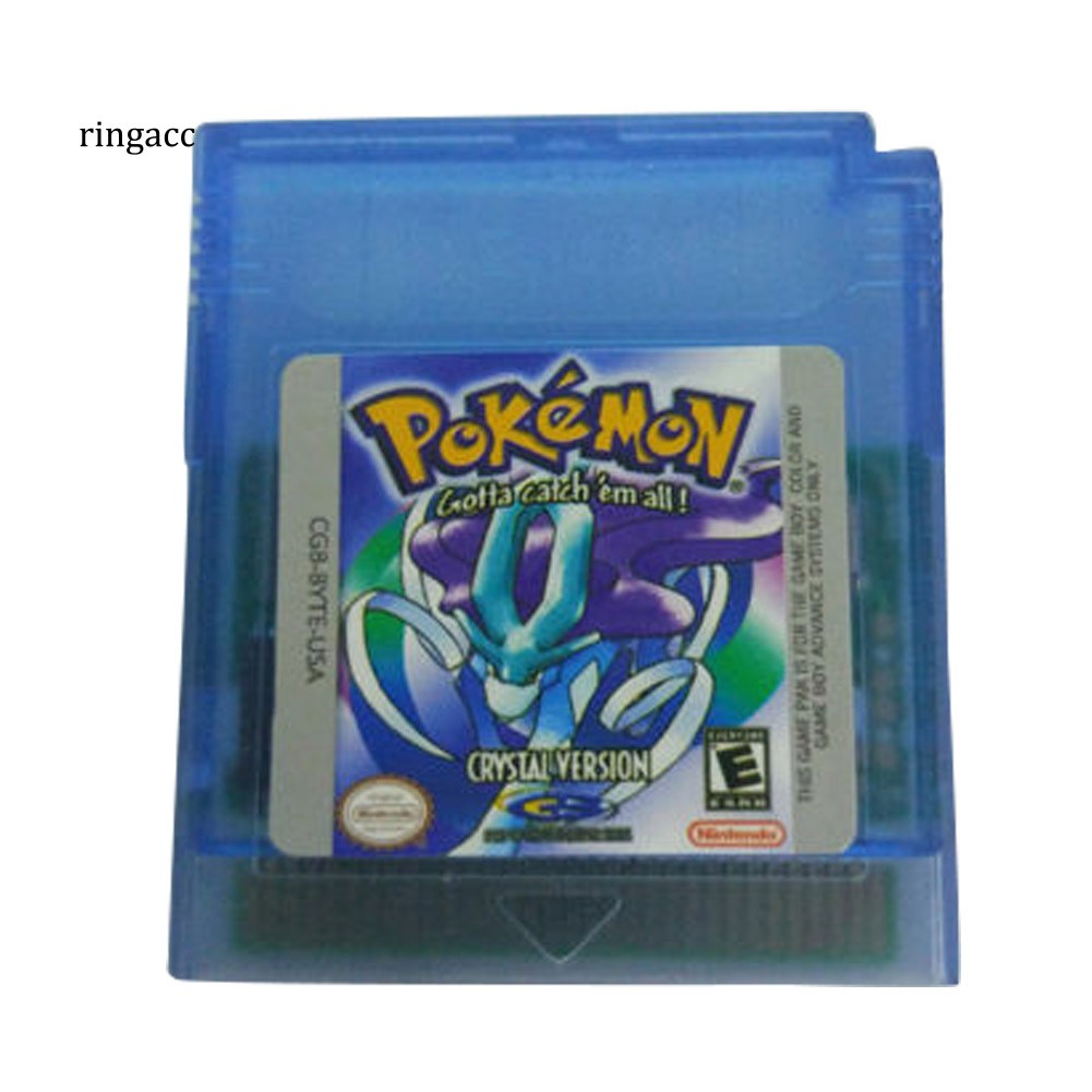 Băng đĩa trò chơi Pokemon dành cho máy Nintendo Game Boy Color