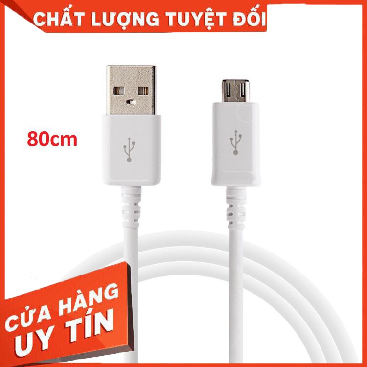 [CHẤT LƯỢNG SỐ 1]  Cáp Sạc Micro USB Samsung Xịn 80Cm