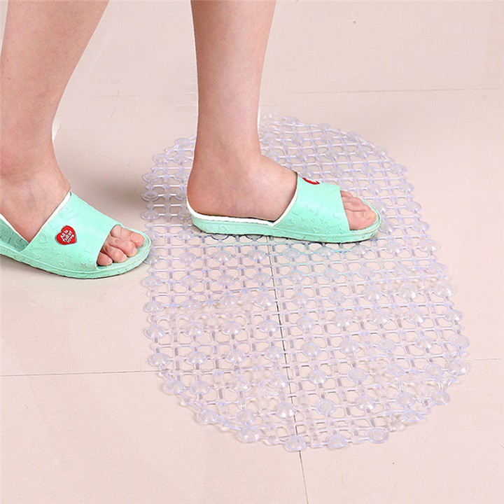 Thảm nhựa chống trơn trượt trong nhà tắm massage bàn chân dạng lưới