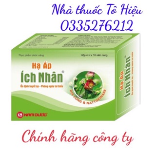 Hạ Áp Ích Nhân (Chính hãng)- Hỗ trợ hạ huyết áp, giảm nguy cơ tai biến