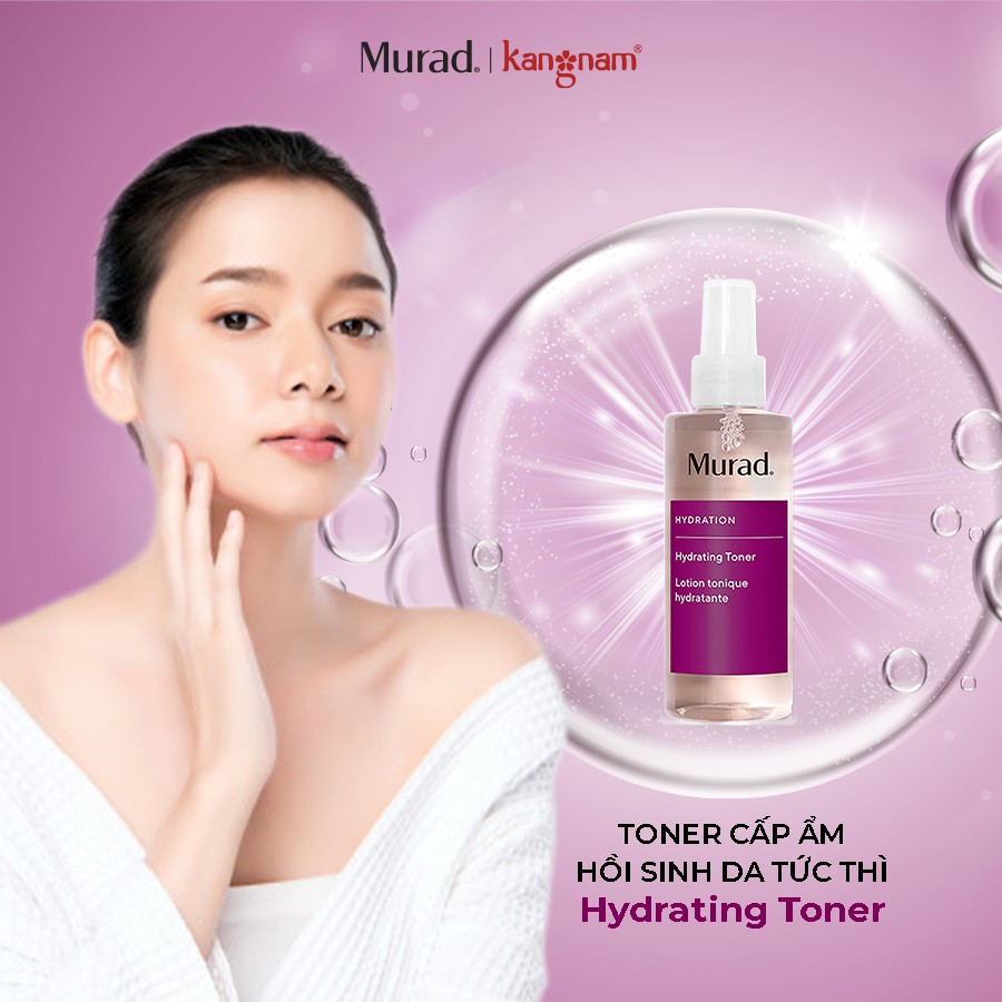 Toner Cấp Ẩm Và Phục Hồi Sinh Khí Cho Da Murad Hydrating Toner 180ml