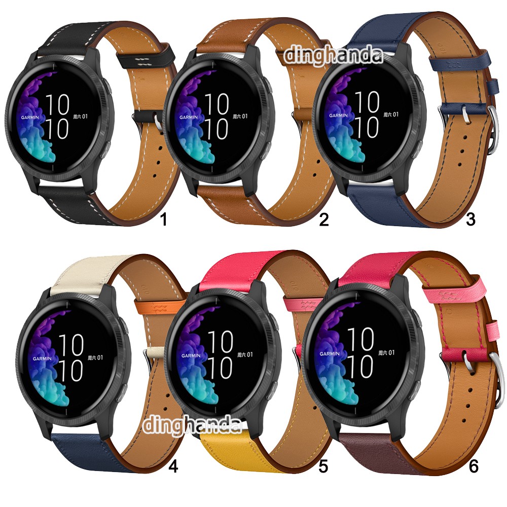 Dây Đeo Da Cho Đồng Hồ Thông Minh Garmin Venu Sq