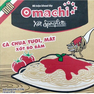 Thùng Mỳ OMACHI Xốt Spagetty