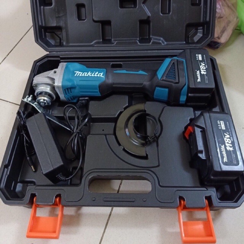 MÁY CẮT MÀI PIN 199V ( HÀNG CHẤT LƯỢNG )TANG KEM 1 LUOI CAT