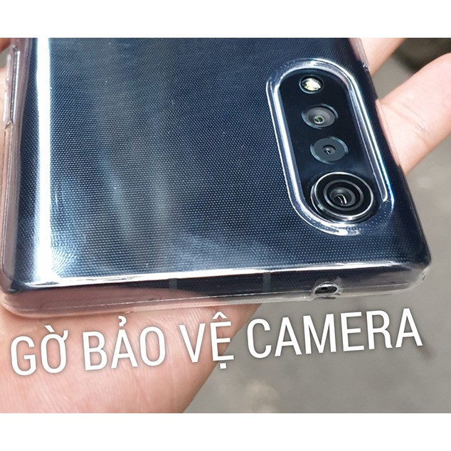 Ốp lưng silicon dẻo trong,đen nhám cao cấp Henyou