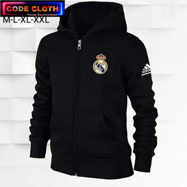 Áo Khoác Hoodie Real Madrid