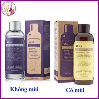 Nước hoa hồng klairs supple preparation facial toner dành cho da nhạy cảm