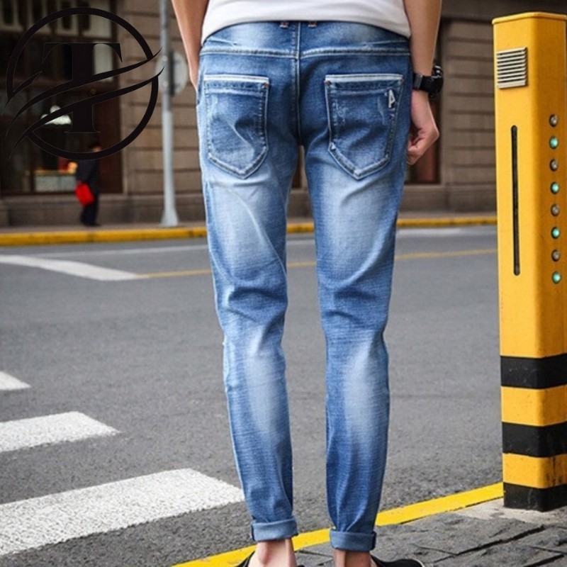Quần Jean Nam Co Dãn QJ06 Jeans Chất Lượng Cao Vải Siêu Mềm Phong Cách Hàn Quốc | BigBuy360 - bigbuy360.vn