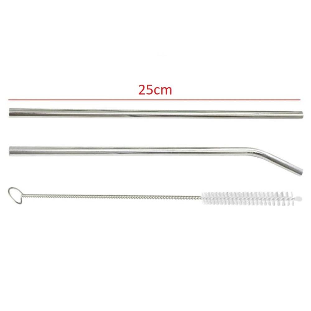 Bộ ống hút Inox  cho Bình Ly Cốc giữ cách nhiệt uống nước
