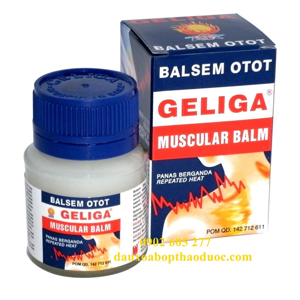 Dầu cù là lửa GELIGA MUSCULAR BALM (40gr) INDONESIA