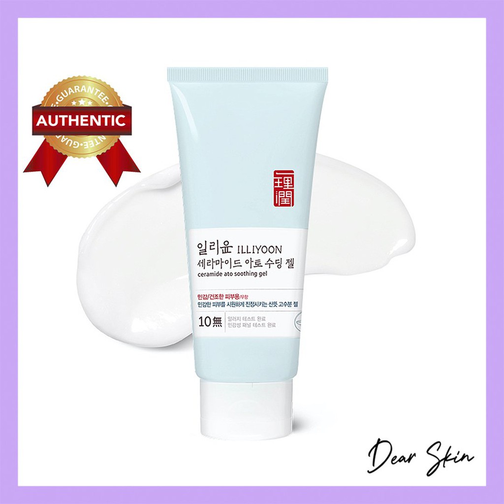 [Chính Hãng] Gel Dưỡng Ẩm ILLIYOON CERAMIDE ATO SOOTHING GEL 175 ML - Kem Dưỡng Ẩm Cho Mẹ và Bé