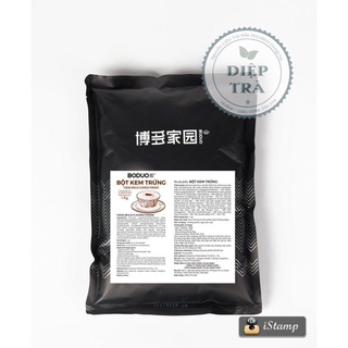 Bột kem trứng Boduo (1kg/gói) (Làm trà sữa kem trứng dừa nướng ngon ngậy béo)