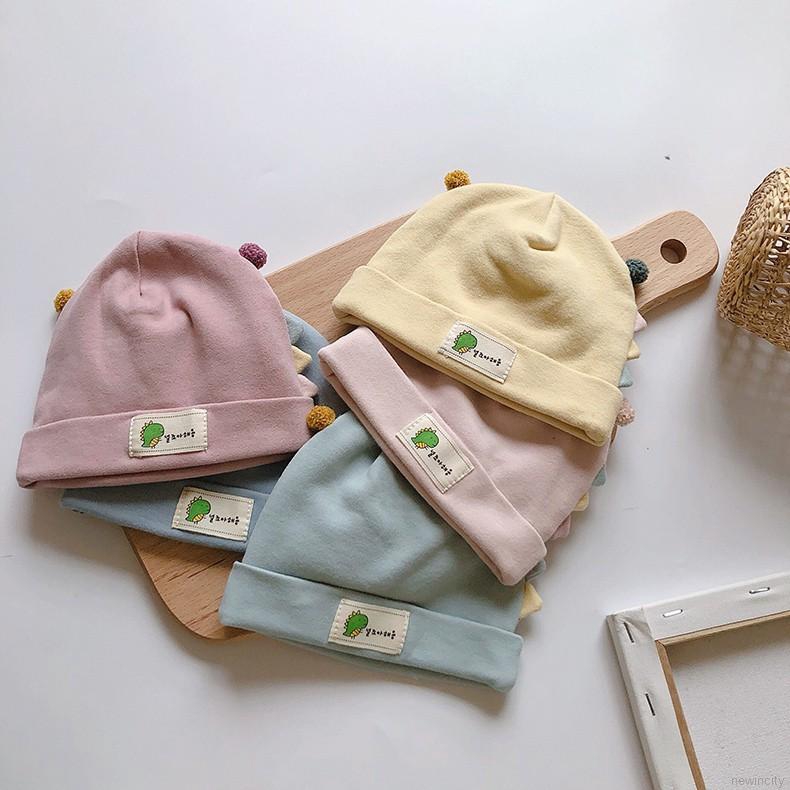 Nón giữ ấm phong cách Hàn Quốc dễ thương cho trẻ sơ sinh