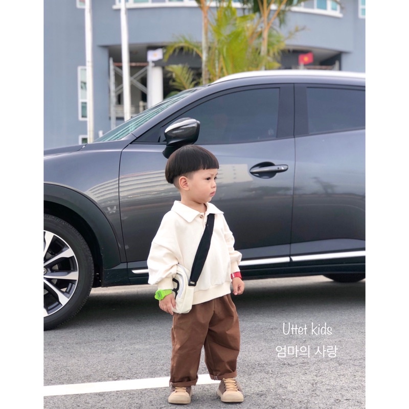 TÚI ĐEO CHÉO CHỮ B DÀNH CHO BÉ GÁI VÀ BÉ TRAI GẦN 2 ĐẾN 5 TUỔI