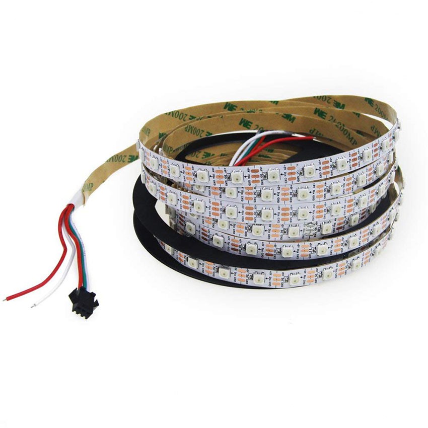 Cuộn Dây Đèn Led 5m WS2812B WS2812 30 / 60leds / m Smd50 RGB