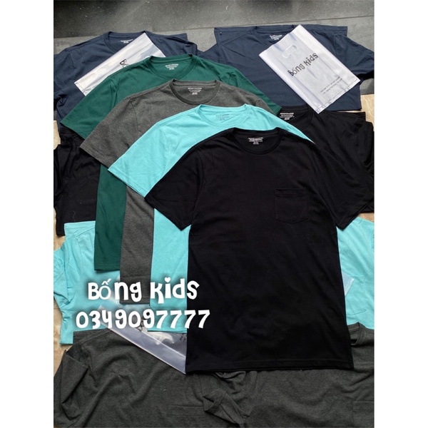 Áo Phông Nam Basic AMZ(có túi và không túi giao ngẫu nhiên)