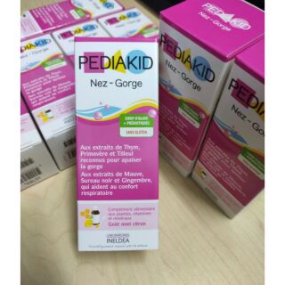 PEDIAKID NEZ-GORGE Tăng Sức Đề Kháng Mũi Họng 125ml