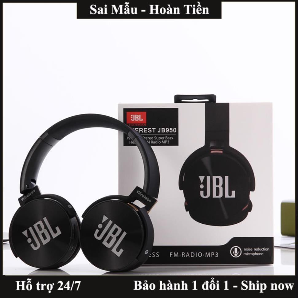 ✔️Tai nghe chụp tai không dây Bluetooth JBL 950 cao cấp sản phẩm lọt  - Freeship  - Top 3 tốt nhất tai nghe thế giới