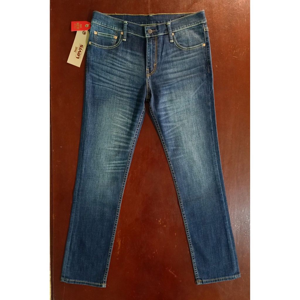 Quần jean nam, Quần bò nam Levis 511-M01 dáng đứng SLIMFIT co giãn nhẹ cao cấp