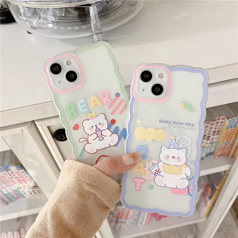 Ốp lưng iphone Ốp Điện Thoại Họa Tiết Sóng Biển Lớn Cho iphone13promax / 12 / 14pro / 11 / 6 / 6s / 7 / 8 / Plus / Mini /ProMax-14 Dinuo case