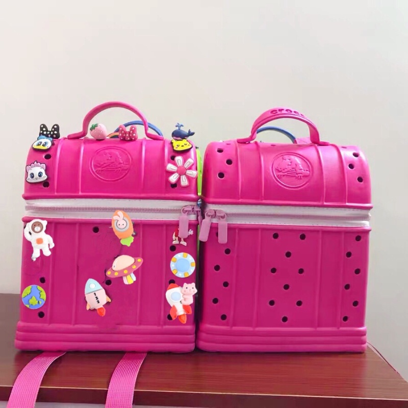 Xinh đẹp Đồ đồng hành vũ trụ giải mã Giày Giày Crocs