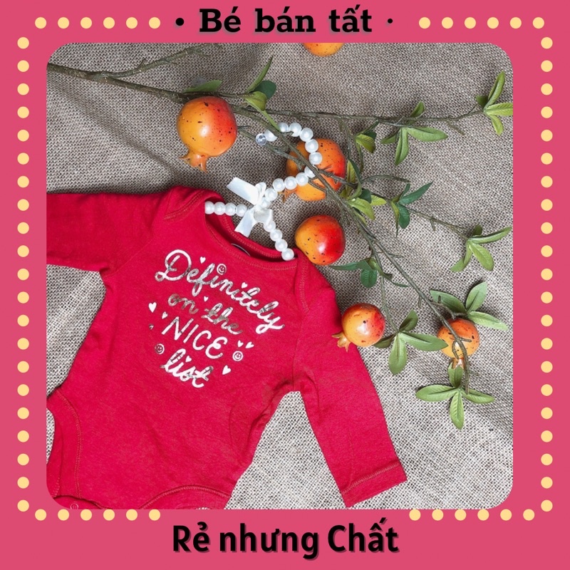 Bodysuit/Bodychip/Áo liền thân dài tay Old Navy- Definitely on the nice list