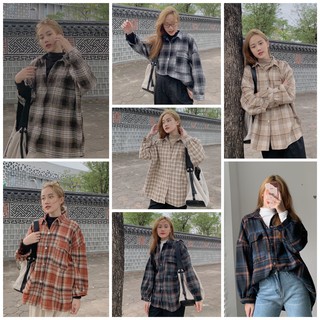 áo sơ mi dạ kẻ SA393 1994closet