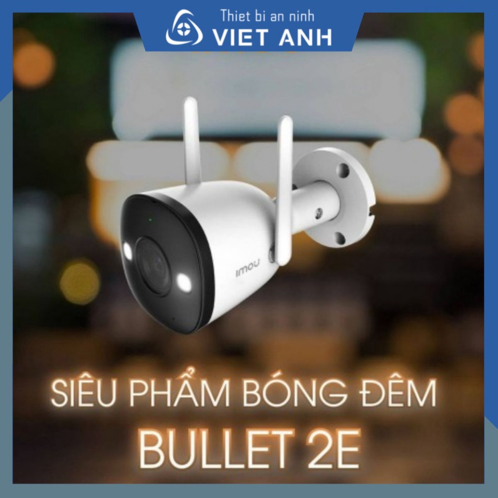 Camera wifi ngoài trời Imou G22P  F22P 1080P - F42P 4MP 2K ghi âm công nghệ AI chống thời tiết