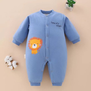 body bông ấm cho bé, quần áo sơ sinh mùa đông