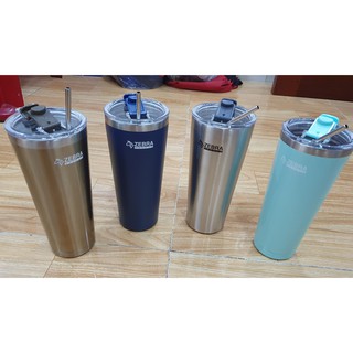 Ly giữ nhiệt Polar Zebra 870ml + Tặng Túi và Bộ ống hút Inox