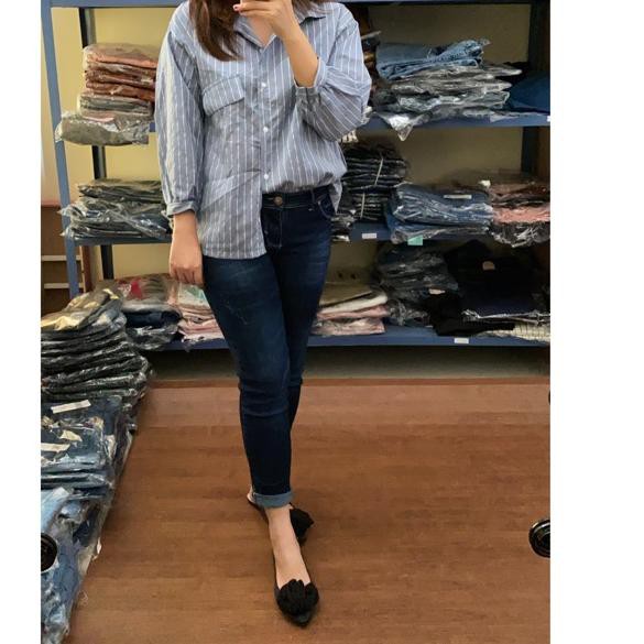 (Hàng Bán Chạy) Quần Jeans Ôm Sát