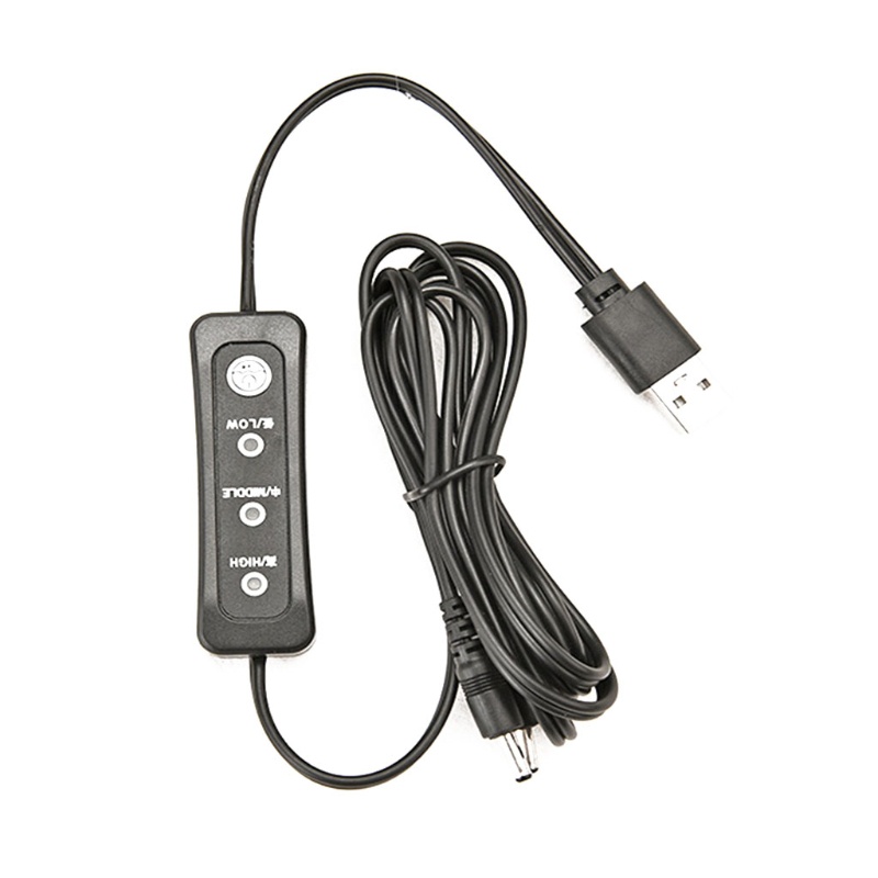 Công Tắc Điều Khiển Nhiệt Độ Găng Tay 5V Kèm Cáp Sạc USB
