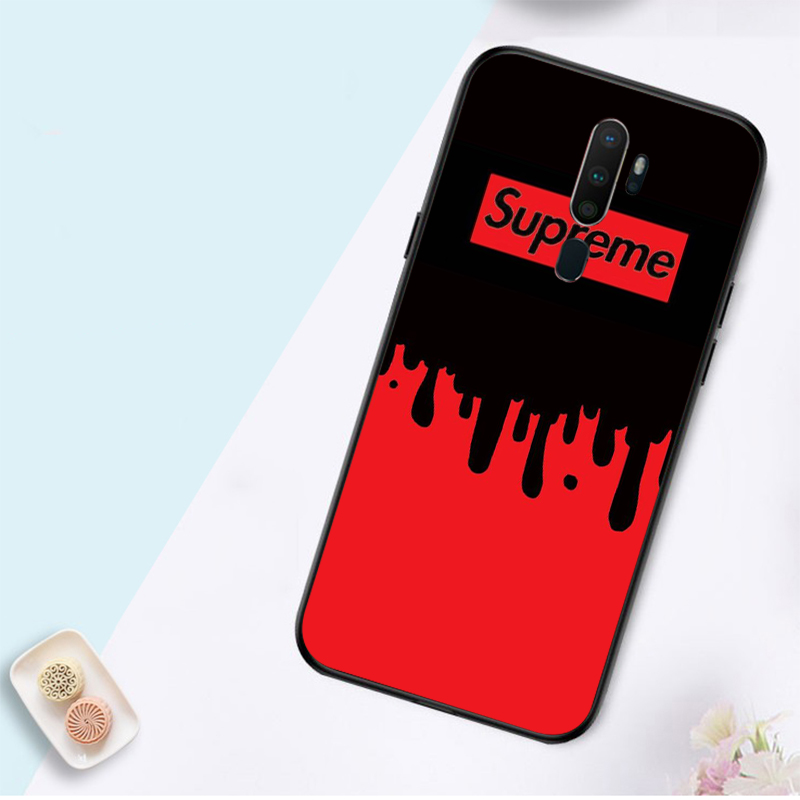 Ốp Lưng Silicone Supreme Cho Oppo F3 F5 F7 F9 F11 F15 F17 X2 Pro A7X A73