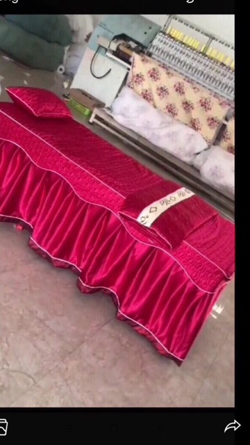 Ga lụa trần bông phủ giường spa, phun xăm, nối mi | BigBuy360 - bigbuy360.vn