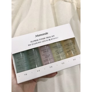 Nước hoa hồng Mamonde Flower Toner Trial kit 25ml