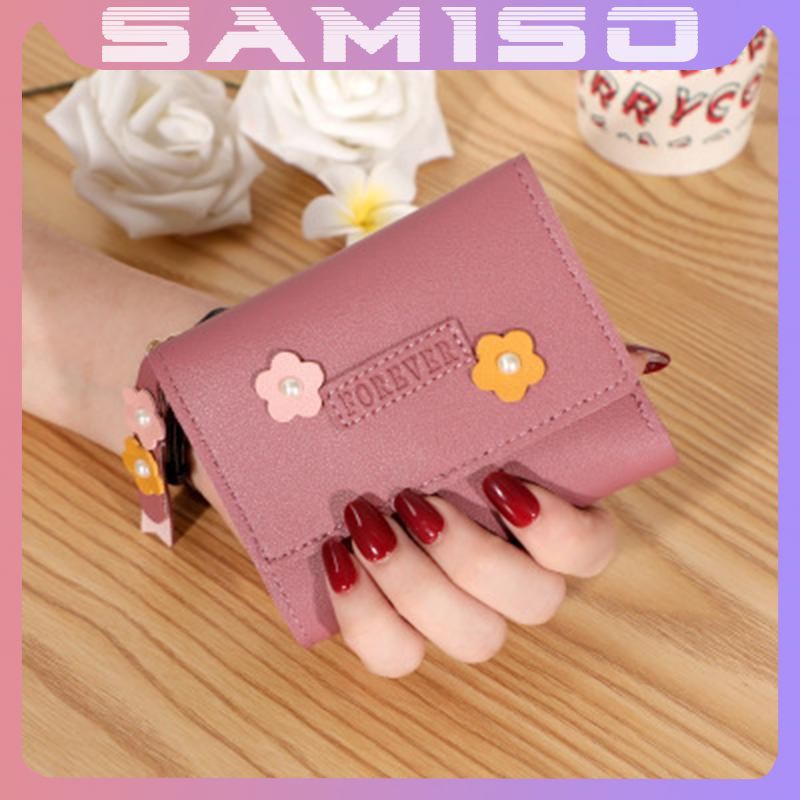 Ví nữ ngắn đẹp cầm tay mini nhỏ gọn bỏ túi nhiều ngăn dễ thương NG34 | BigBuy360 - bigbuy360.vn