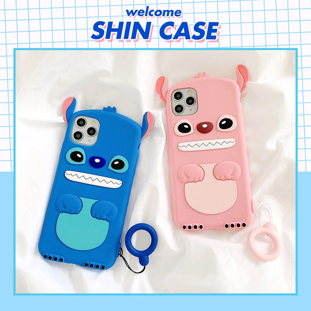 Ốp lưng iphone Stick kèm móc đeo 5/5s/6/6plus/6s/6splus/7/7plus/8/8plus/x/xr/xs/11/12/pro/max/plus/promax