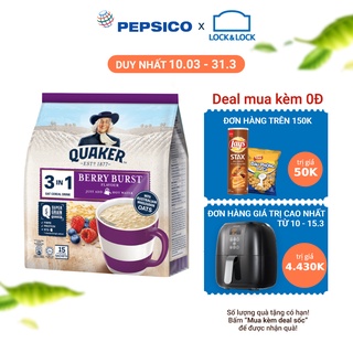 Mã gro1apr giảm 20k đơn 150k thức uống yến mạch quaker 3in1 - vị berry - ảnh sản phẩm 3