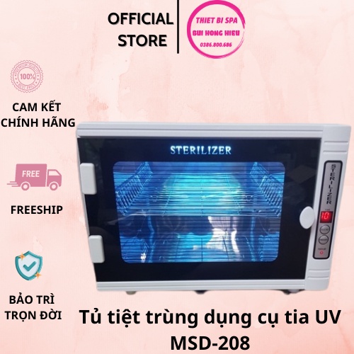 Tủ tiệt trùng dụng cụ tia UV MSD-208