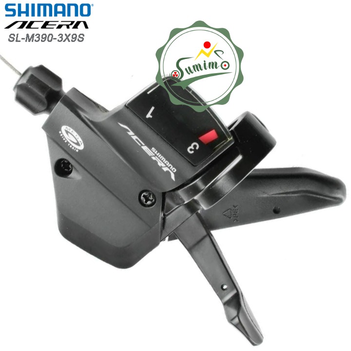 Tay đề xe đạp - Tay bấm xã Shimano Acera SL-M390 3x9 Speed - Chính hãng