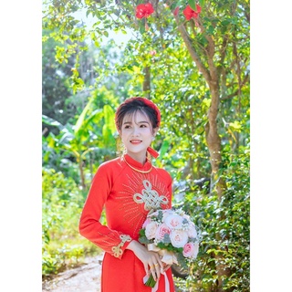 Bộ áo dài cô dâu