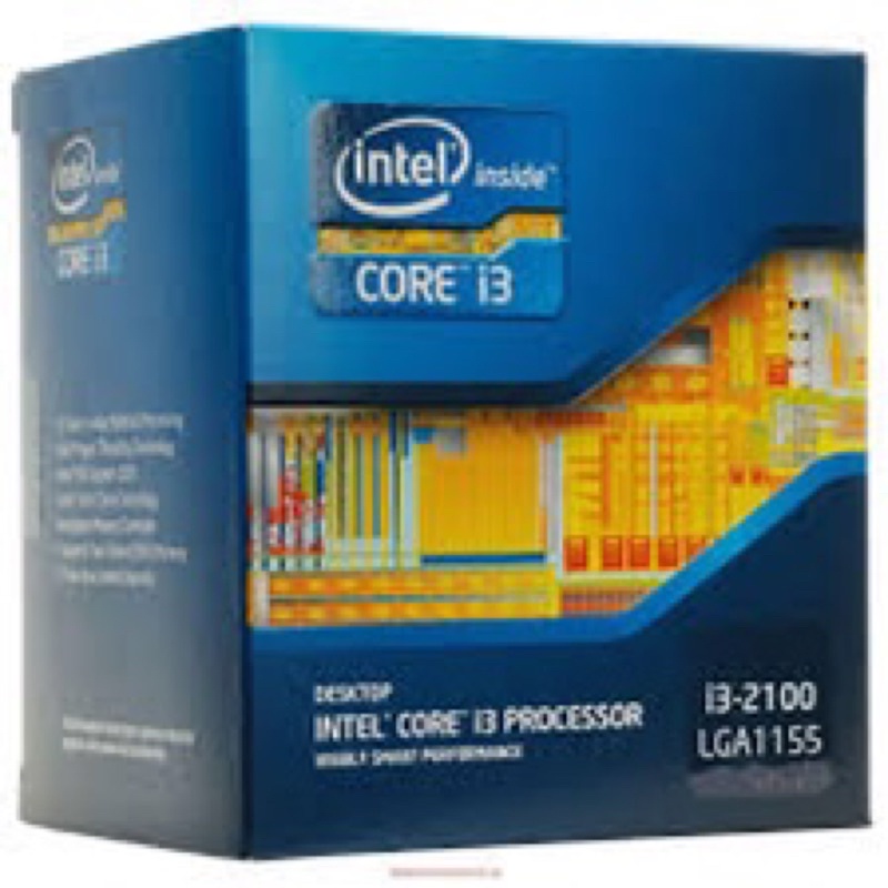 CPU Core i3 2100 2 nhân 4 luồng 3M cache socket 1155 3,1ghz hàng chính hãng bảo hành 24th