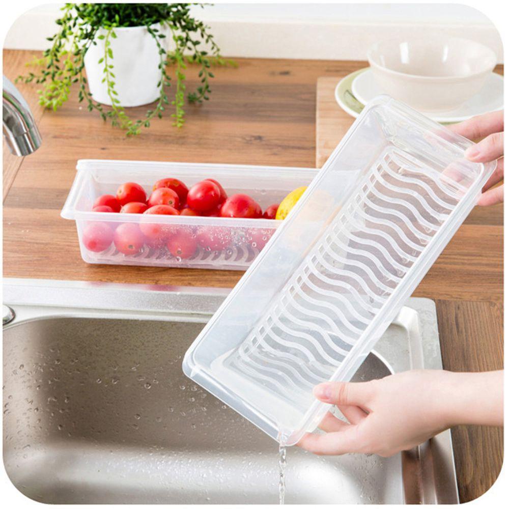 Hộp Nhựa Trong Suốt Đựng Thực Phẩm Để Tủ Lạnh Tiện Dụng