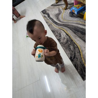 Combo Bình sữa Gấu Best Born Inox giữ nhiệt 290ml