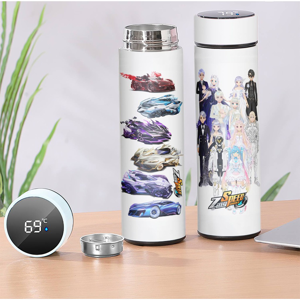 Bình Giữ Nhiệt ZingSpeed Mobile Lõi INOX (có đèn báo nhiệt độ)