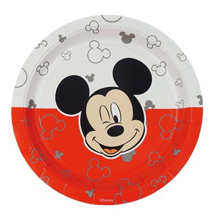 Dĩa giấy nhiều hình Disney 9"- 20 cái/lốc