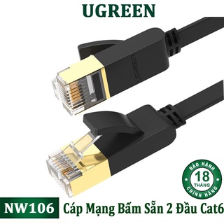 Cáp mạng đúc sẵn dây dẹp cat7 stp 10gbps ugreen nw106
